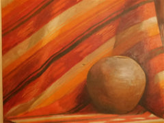 Signed Oil Painting , Indian Art #19, Carl Schmidt, c 1920