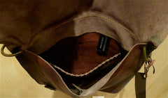 Stitch's Leather Messenger Handbag