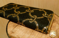 Kotur Brocade Kellet Clutch with a Pave Swarovski Crystal Closure