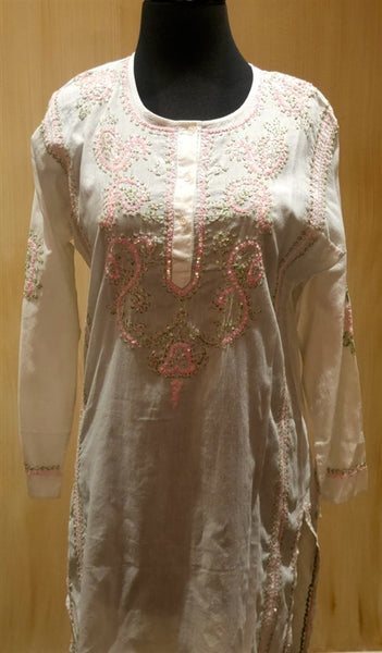 Graham Kandiah Scoop Neck Long Kurta