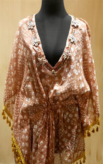 Graham Kandiah Ischia V-Neck Cover Up