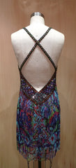 Jenny Packham Beaded Aztec Dress