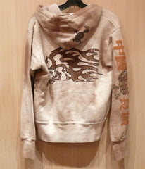 Great China Wall Rhinestone Hoodie Sweatshirt