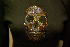 Cake Couture Skull Crystal Embellished Cashmere Sweater