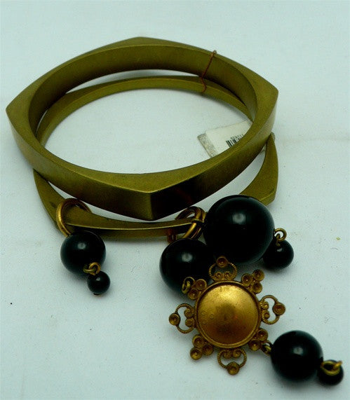 Turn Vintage Brass Bracelets