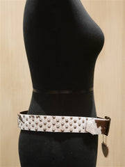 Hollywood Trading Company Hide Studded Belt