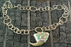 Melissa Joy Manning 14 K Gold Ancient Claw Necklace