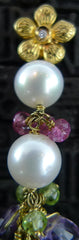 Colette Stechle 18K Yellow Gold, Pearl, Amethyst, Topaz, Peridot, and  Citrine Earrings