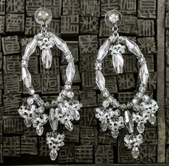 Erickson Beamon Thin Ice Earrings