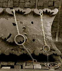 Rebekah Brooks Circle Link Chain Vermeil Necklace