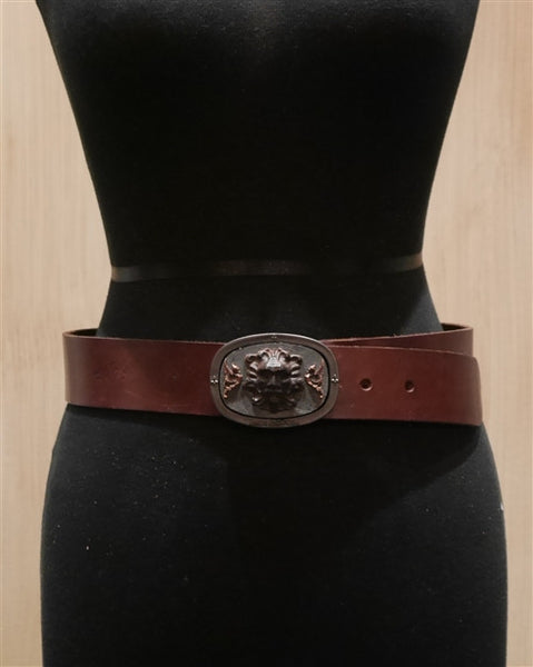 De La Rosa Face Buckle Belt