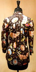 James Coviello Snow White Flower Blouse