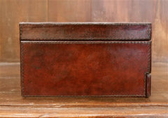 William Sheppe Leather Jewelry Box