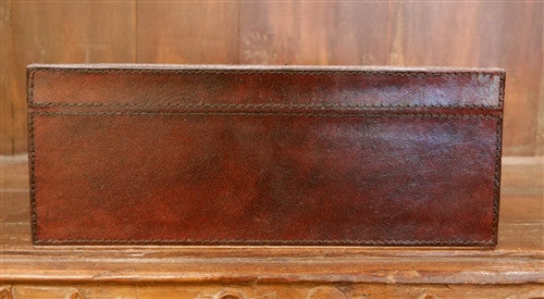 William Sheppe Leather Jewelry Box