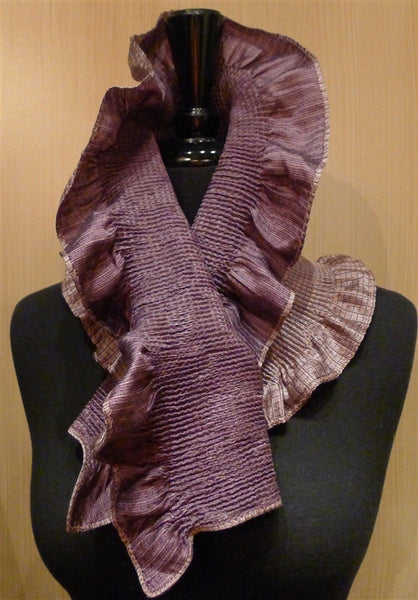 Sieva Silk Frill Scarf