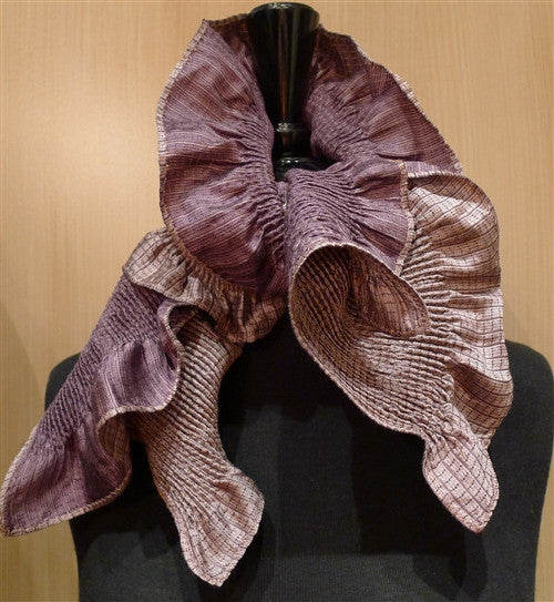 Sieva Silk Frill Scarf