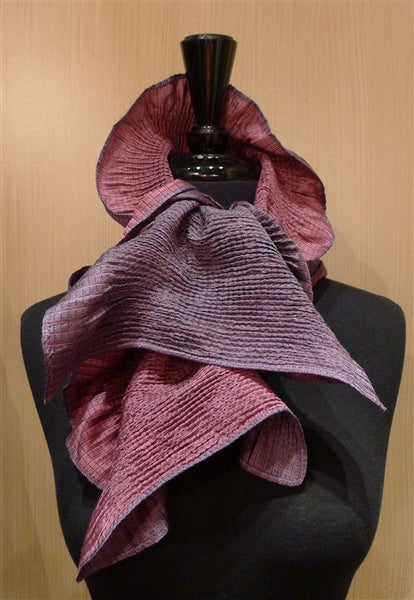 Sieva Silk Frill Scarf