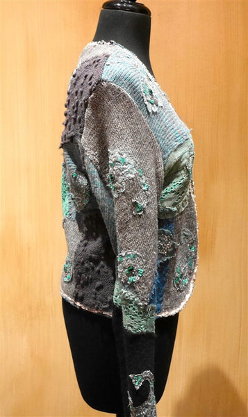 Pazuki Zenobia Mermaid Cardigan Sweater