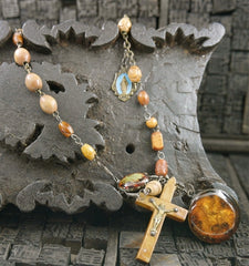 Kimmie Winter  Rosary Necklace