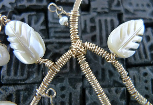 Kuumba Rose Petal Earrings