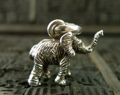 Fine Arf Sterling Silver  Charm - Elephant