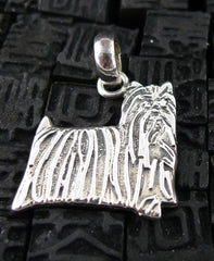 Fine Arf Sterling Silver Dog Charm -Maltese