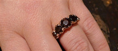 Nava Zahavi Smoky Quartz Ring in 14K Rose Gold