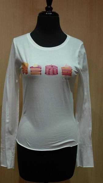 And Cake "Sweet" Four Cakes Tee Shirt