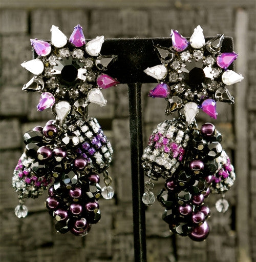 Erickson Beamon Pomp Circumstance Earrings - Clips