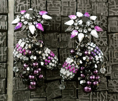 Erickson Beamon Pomp Circumstance Earrings - Clips