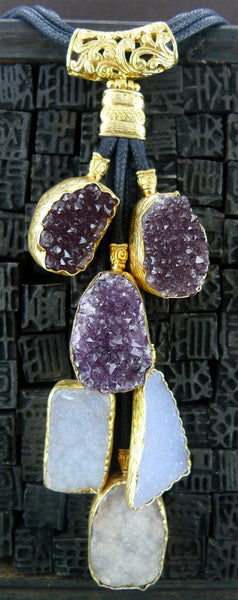 Istanbul Multi Druzy Necklace