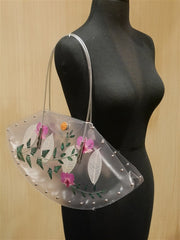 Nini Ong Clear Flower Handbag