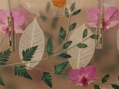 Nini Ong Clear Flower Handbag