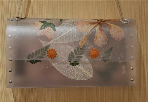 Nini Ong Clear Flower Shoulder Handbag
