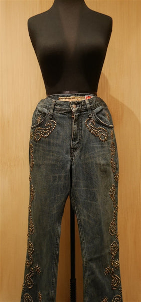 Great China Wall Studded Jean