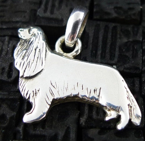 Fine Arf Sterling Silver Dog Charm - Cocker Spaniel