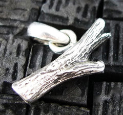 Fine Arf Sterling Silver Dog Charm - Fido's Stick