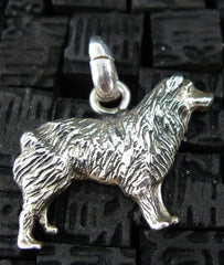 Fine Arf Sterling Silver Dog Charm - Great Pyrenees