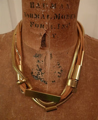 Annie Costello Brown Luxor Necklace