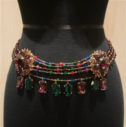 Erickson Beamon Roxy Music Multi Colored Belt