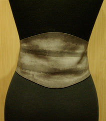 HTC Hollywood Trading Company Grey Peyote Corset Belt