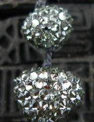 Roni Blanshay Swarovski Crystal Encrusted Pearl Nugget Earring