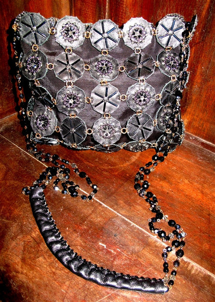 Erickson Beamon Raven Beaded Handbag for Day or Evening