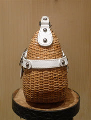 Rafe Basket Purse in White