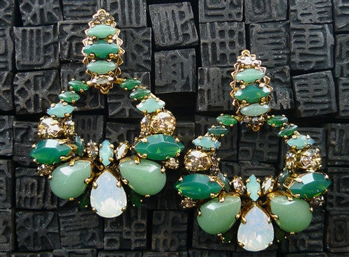 Erickson Beamon Rear Window Earrings