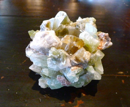 McCoy Classic Green Calcite Rock Quartz Votive Candle