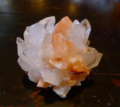 McCoy Classic Coral Calcite Rock Quartz Votive Candle