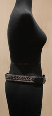 Malini Murjani Black Studded Belt