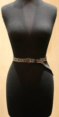 Hollywood Trading Company Malhini Studded Skinny Belt