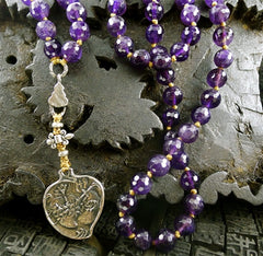 Love Heals Foxcreek Amethyst Necklace